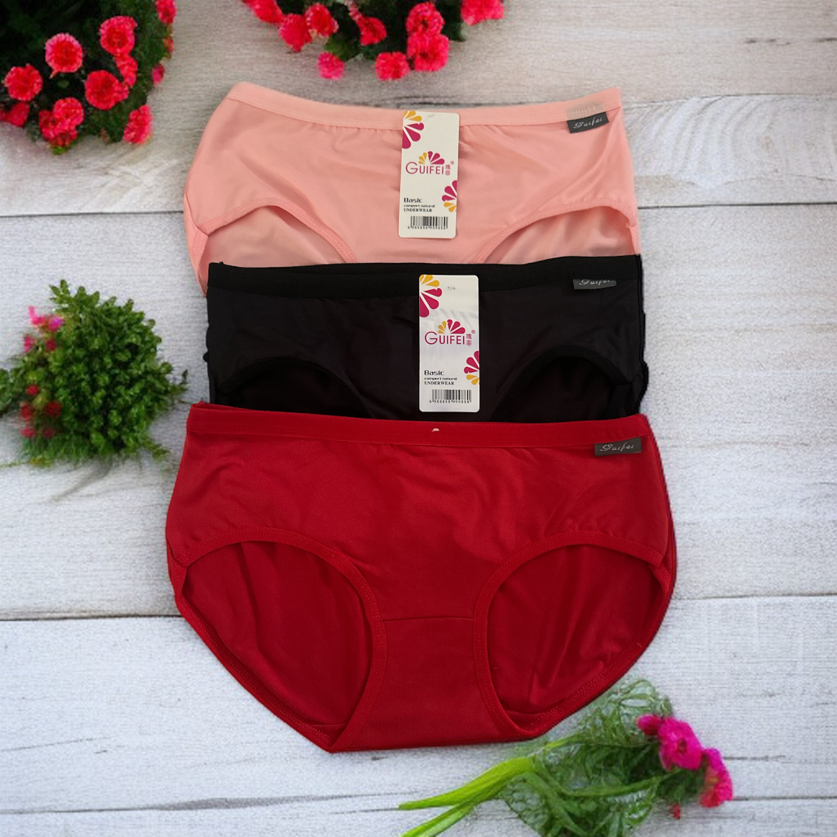 3 pcs Cotton panty