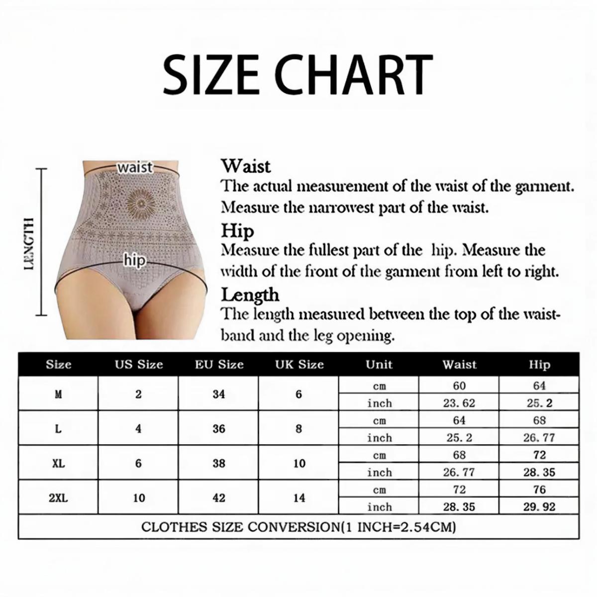 Seamless High-Waist Shaping Panties for Women