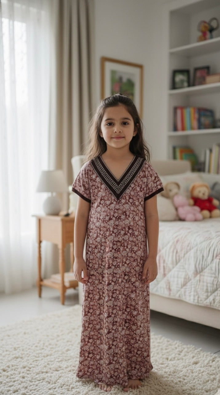 Kids V neck baniyan Nighty