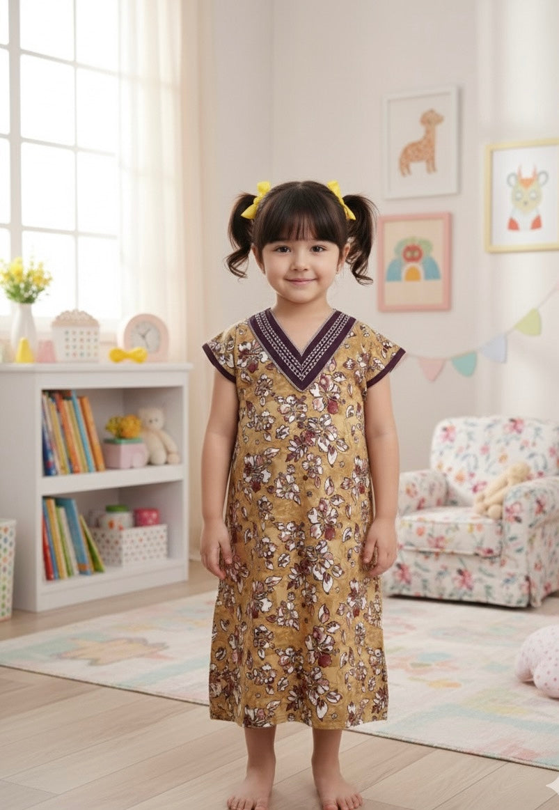 Kids V neck baniyan Nighty