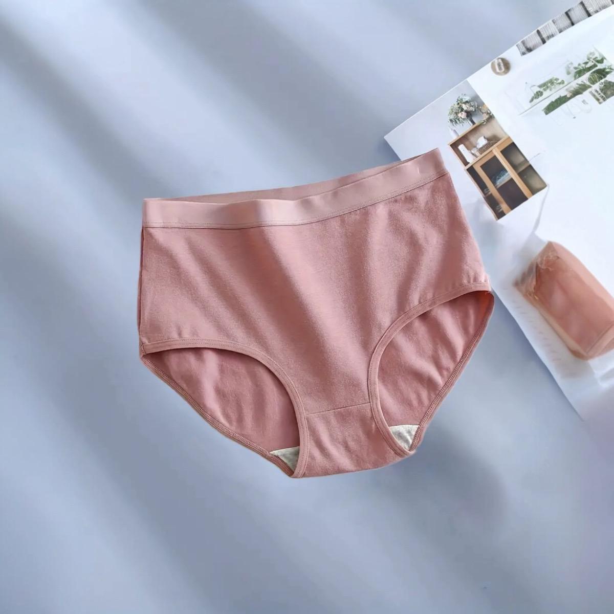2Pcs Comfy Seamless Cotton Briefs