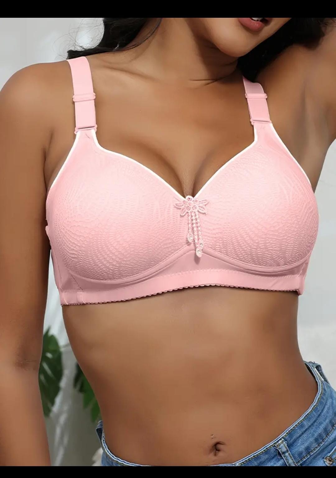 Seamless Comfy Push Up Bra.