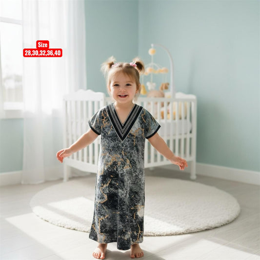 Kids v Neck Baniyan Nighty
