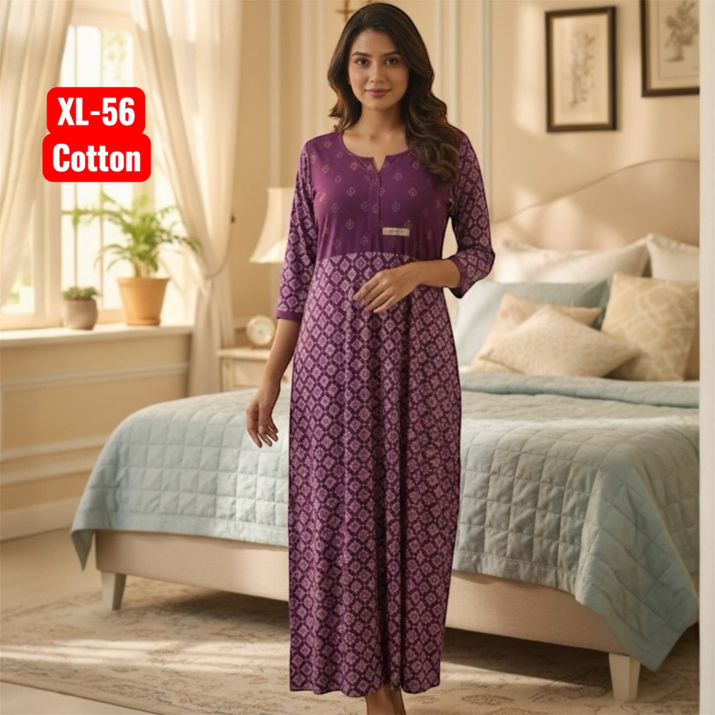 Pranjul Cotton Nighty