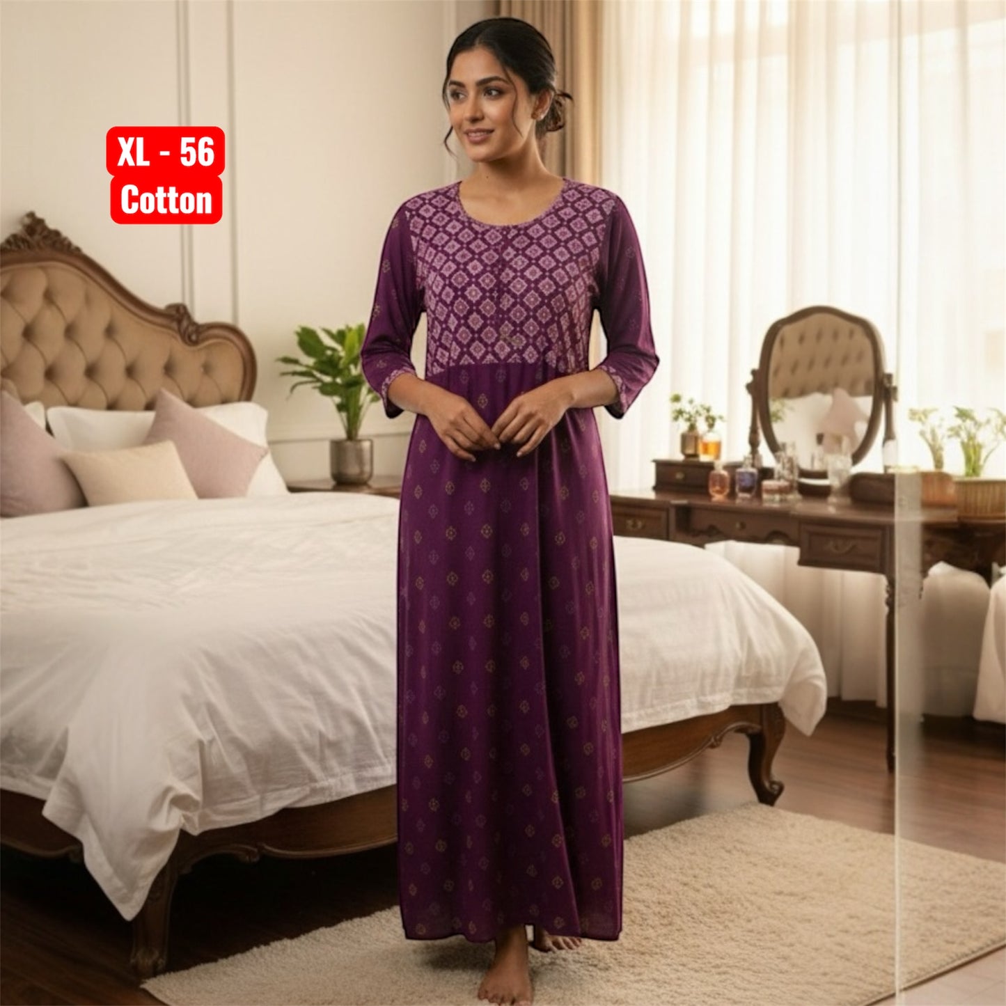 Pranjul Cotton Nighty