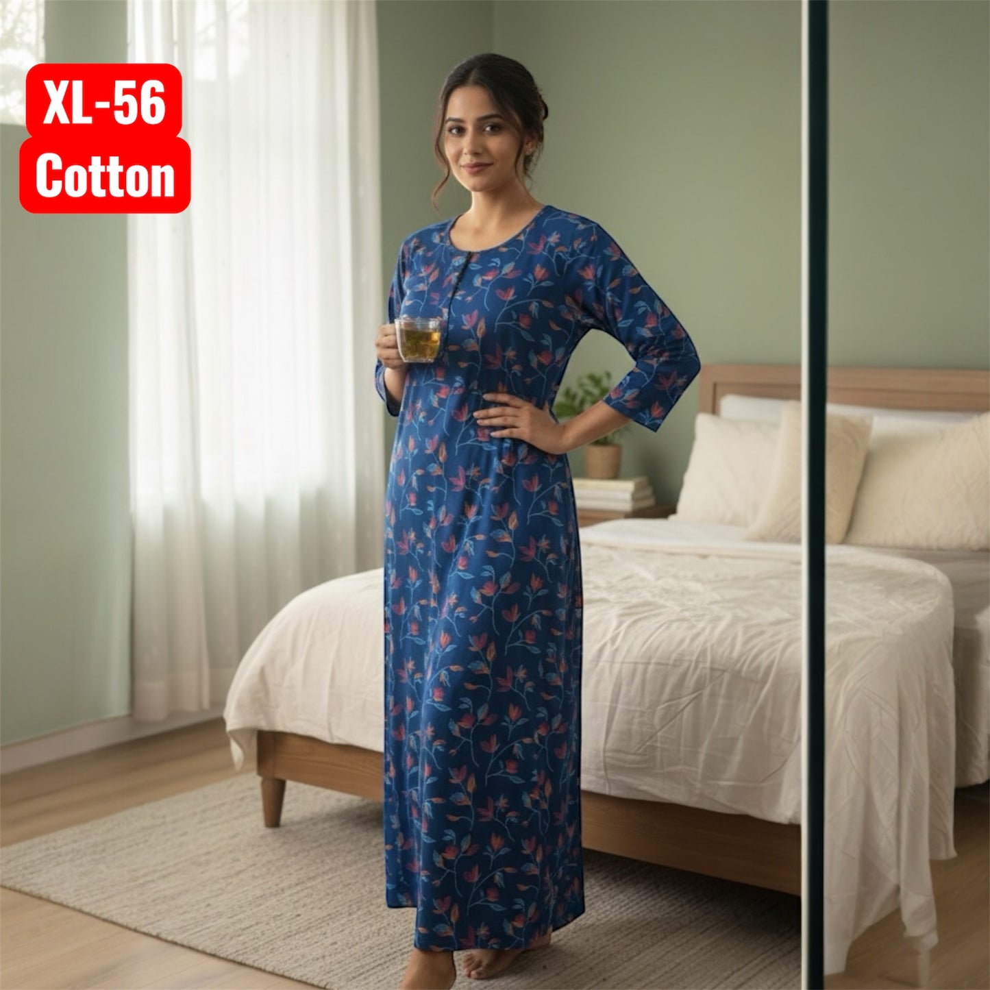 Pranjul Cotton Nighty