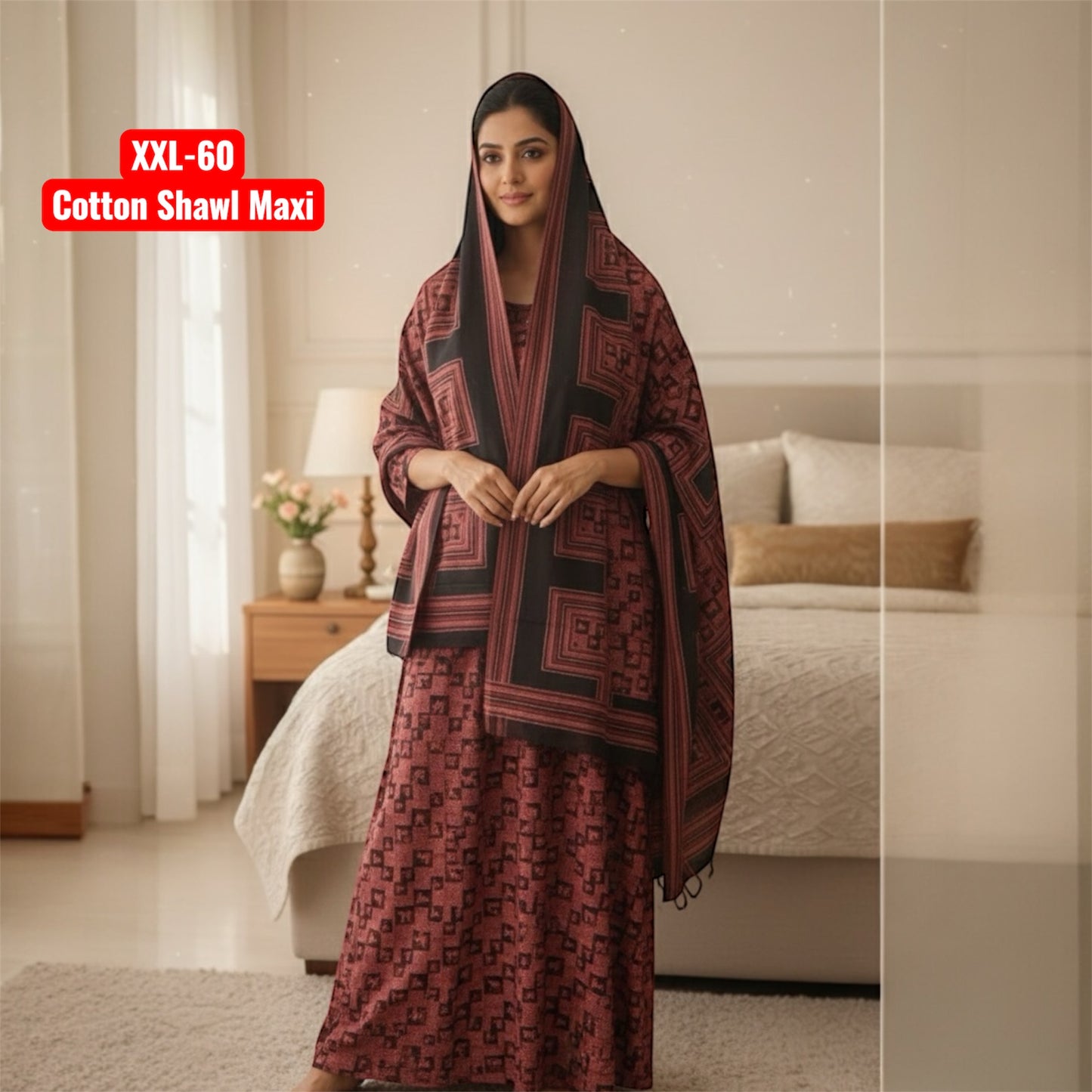 Shawl Maxi Cotton