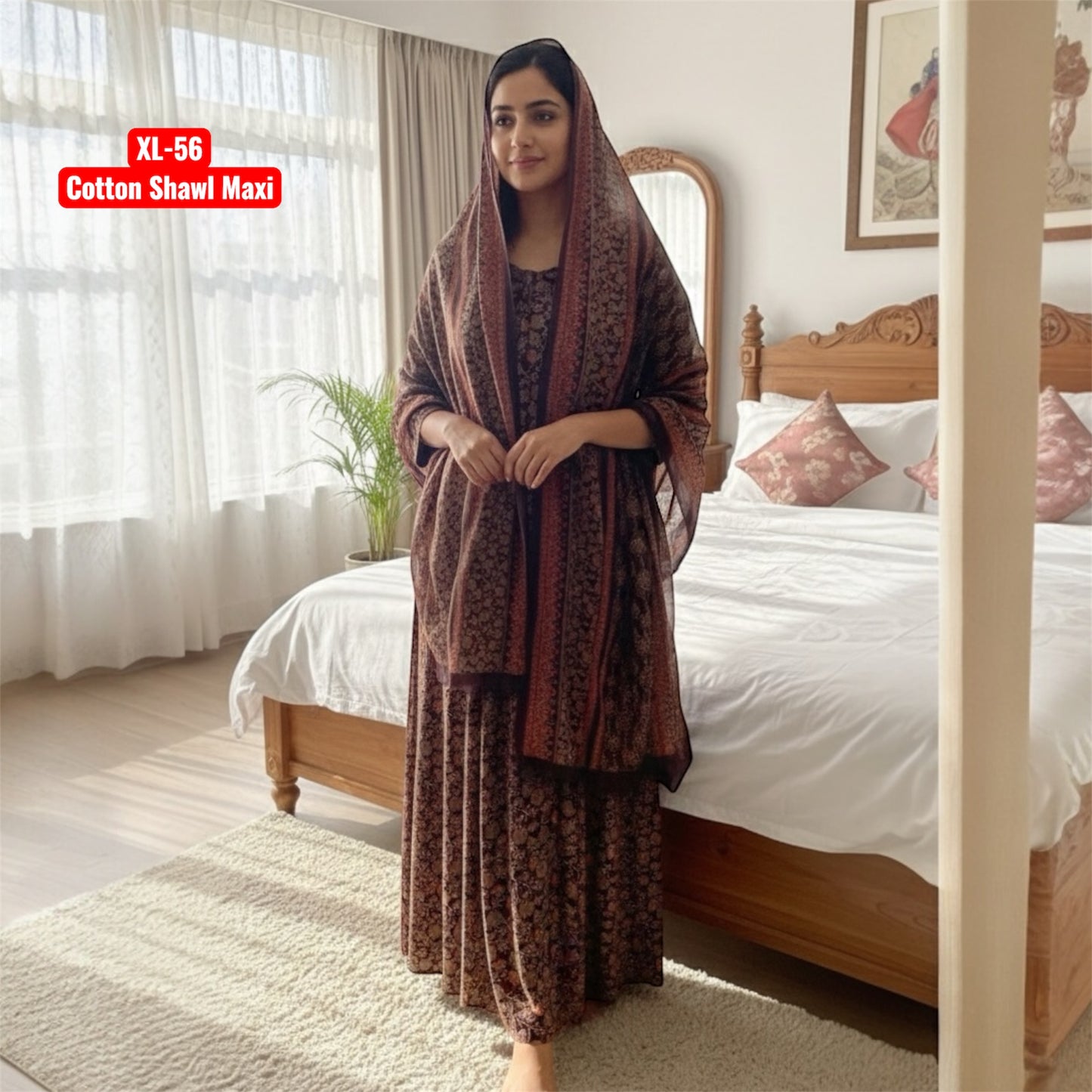 Shawl Maxi Cotton