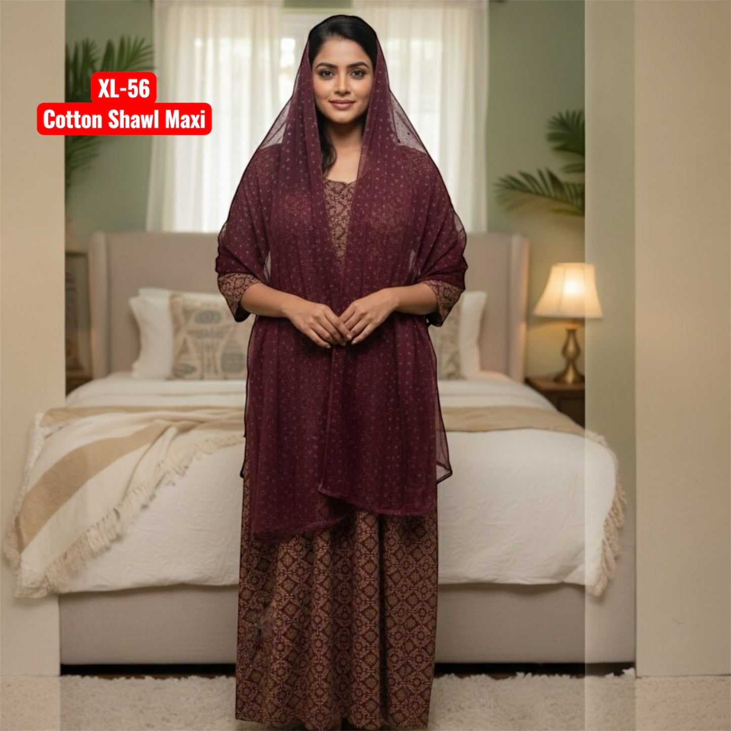 Shawl Maxi Cotton
