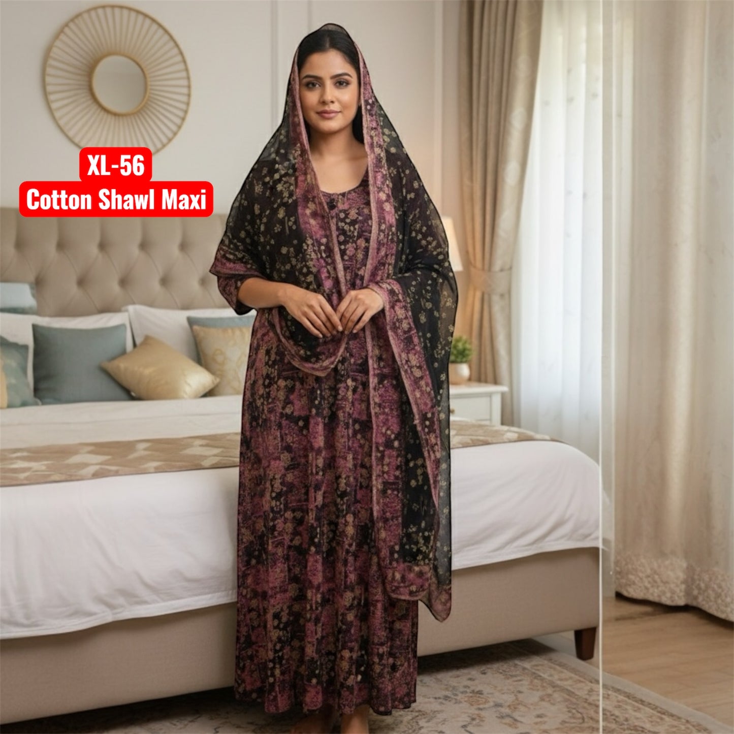 Shawl Maxi Cotton