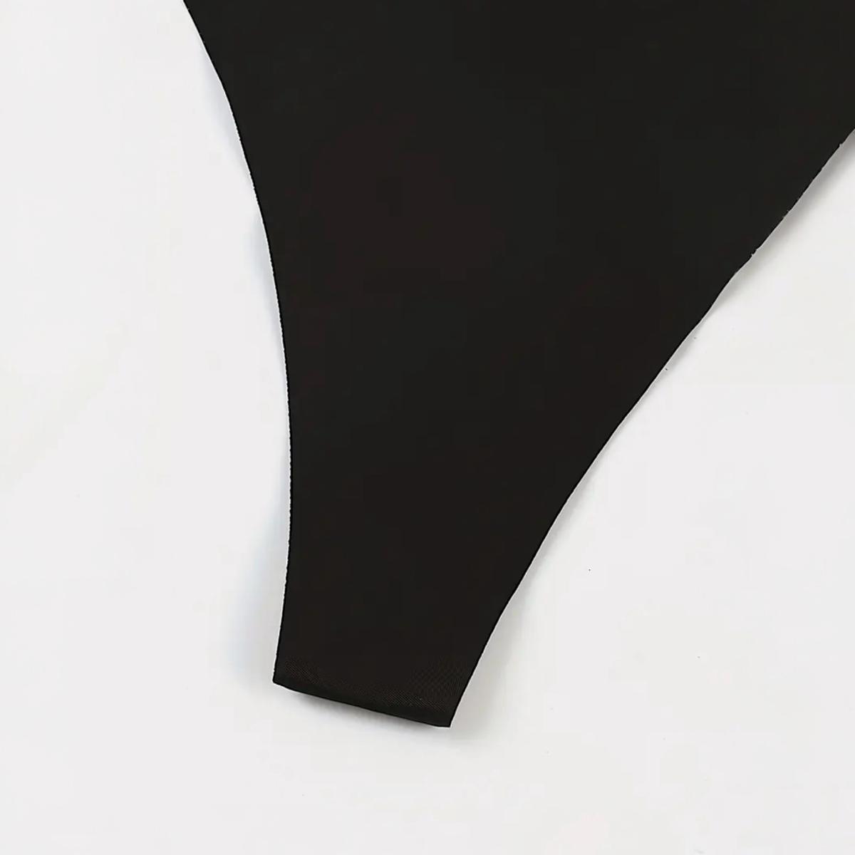 Letter Pattern Simple Design Low-Rise Panties