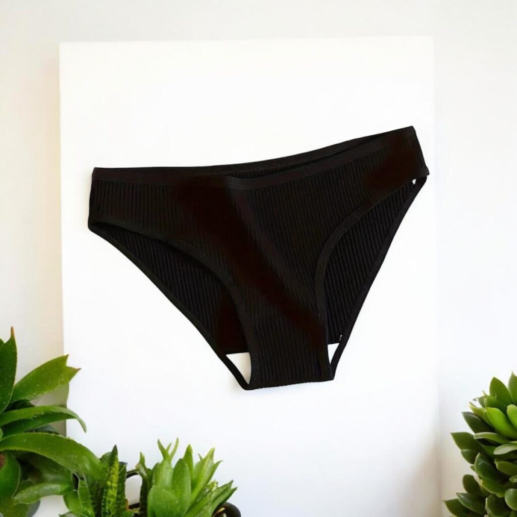 2 pcs Solid Color Seamless Panties.