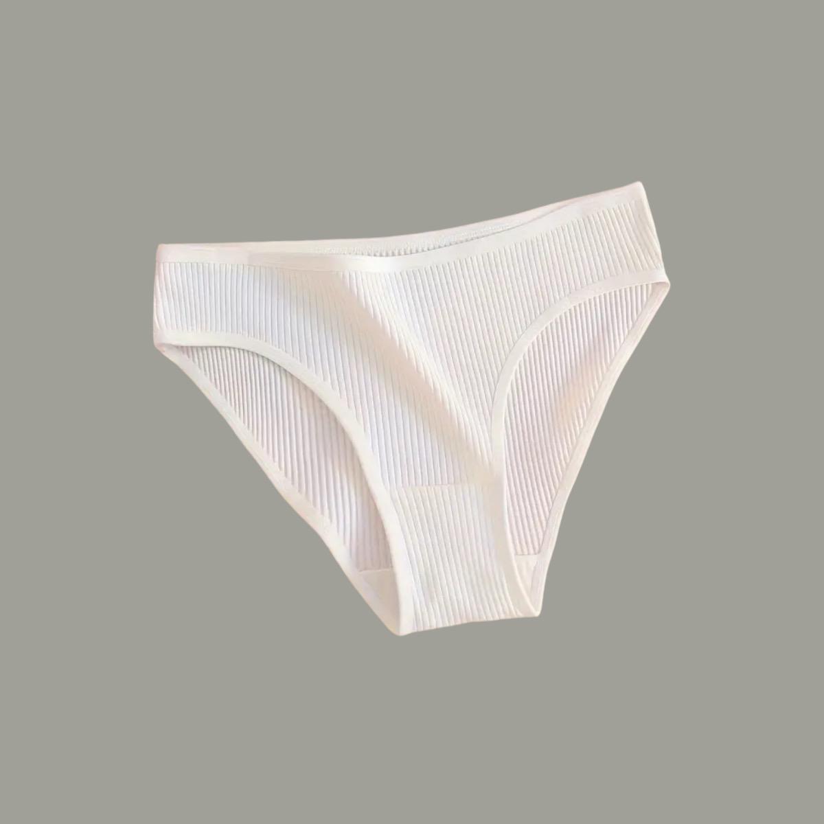 3 pcs Solid seamless cotton pantie