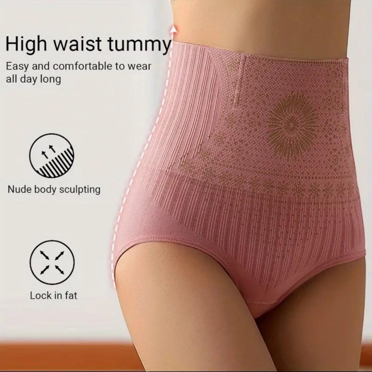 Seamless High-Waist Shaping Panties for Women