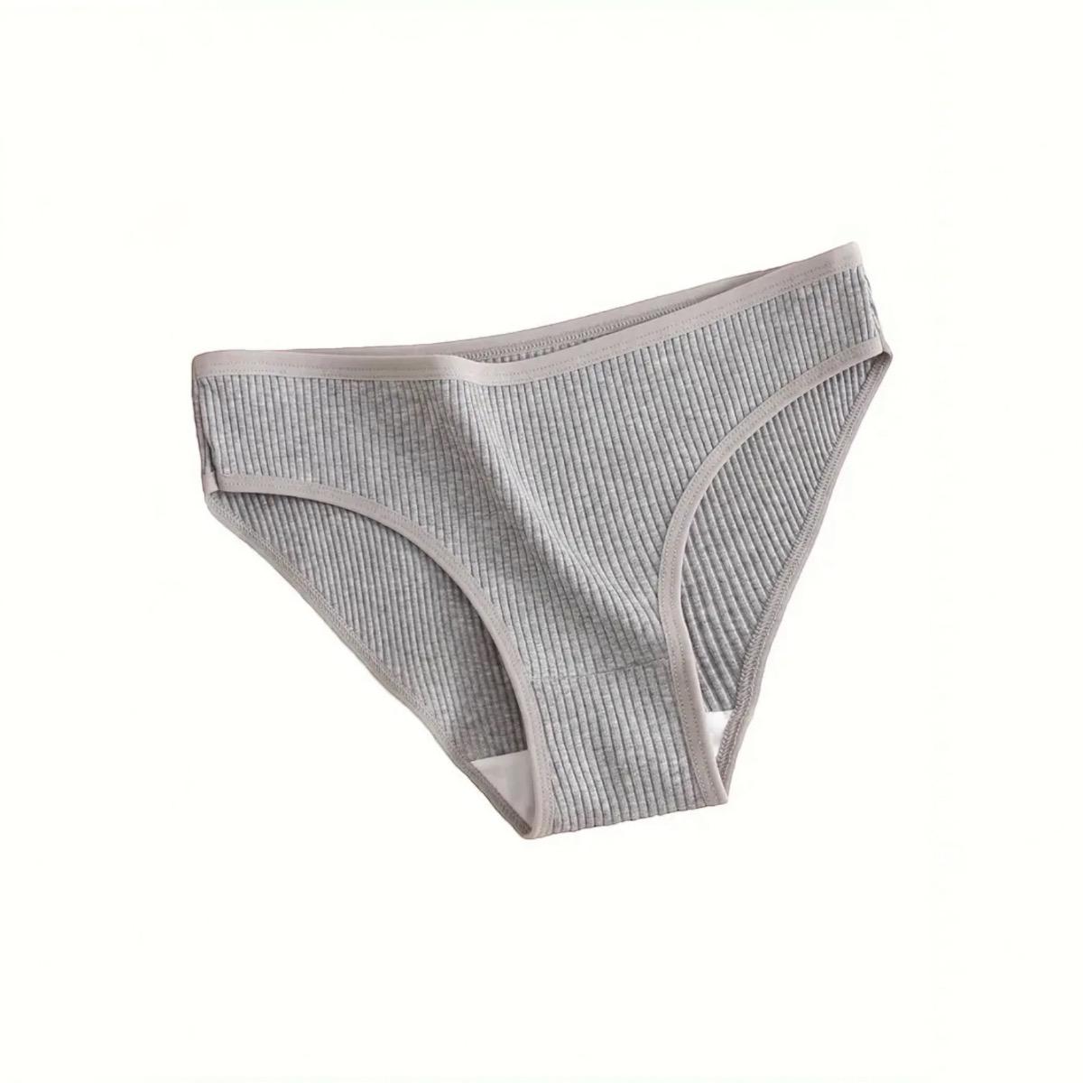 3 pcs Solid seamless cotton pantie