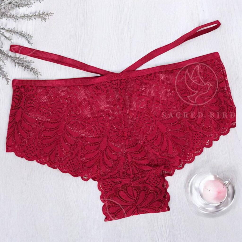 1 pc Lace Sexy Strappy Thong Panties